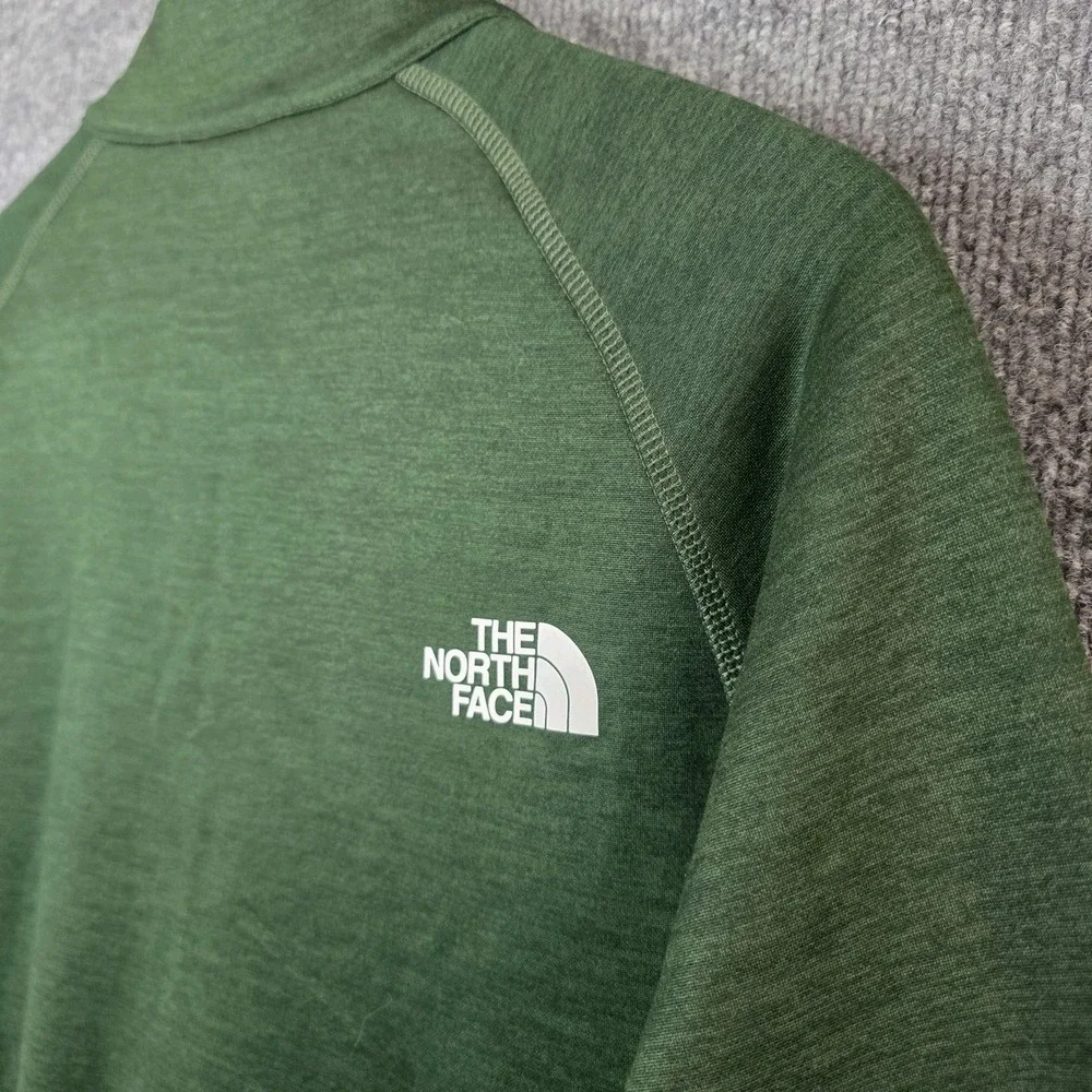 The North Face Canyonlands 1/2 Zip Fleece Pullover Men's L L Forest Green Jacket